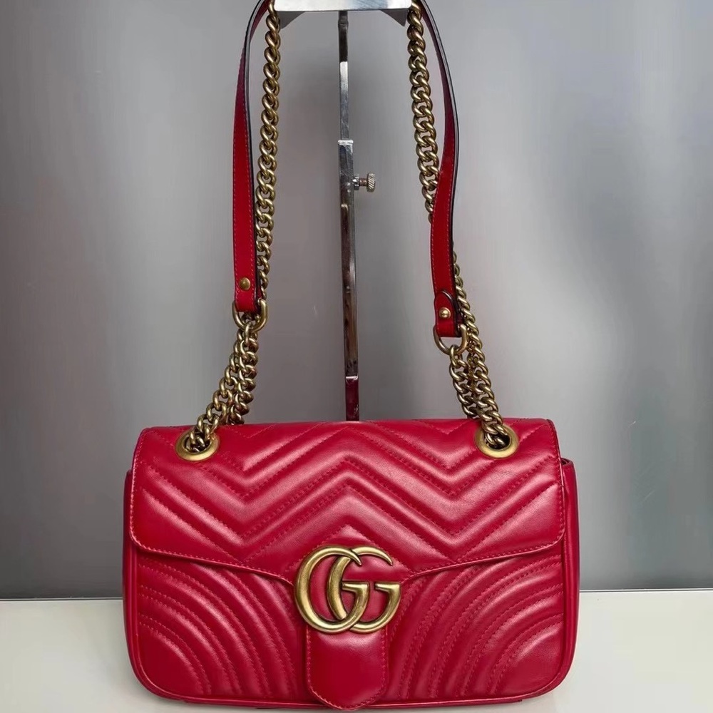 Gucci Marmont 26 Red